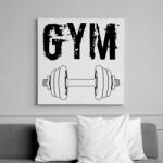 printfashion Gym - Vászonkép - Fehér (13571605)