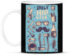 printfashion Daily Hipster - Bögre - Fekete (808989)