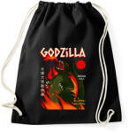 printfashion godzilla - Sportzsák, Tornazsák - Fekete (10453469)