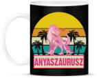 printfashion Anyaszaurusz - lány - Bögre - Fekete (7472871)