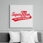 printfashion Szuper anyu - Vászonkép - Fehér (6630349)