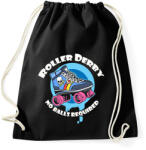 printfashion Roller Derby - Sportzsák, Tornazsák - Fekete (2565283)
