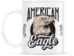 printfashion Sas 02 - American Eagle - Bögre - Fehér (4948819)