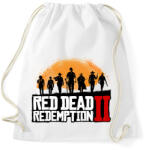 printfashion Red Dead Redemption 2 - Sportzsák, Tornazsák - Fehér (7605504)