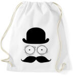 printfashion bajusz - Sportzsák, Tornazsák - Fehér (1697370)