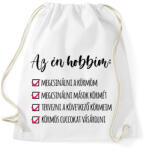 printfashion Műkörmös - Sportzsák, Tornazsák - Fehér (5701920)