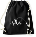 printfashion PECA ÉLETJEL - Sportzsák, Tornazsák - Fekete (932089)