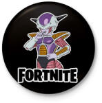 printfashion Frieza - fortnite - Kitűző, hűtőmágnes - Fekete (15733382)