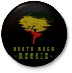 printfashion reggie2 - Kitűző, hűtőmágnes - Fekete (3097341)