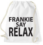printfashion frankie-say-relax-black - Sportzsák, Tornazsák - Fehér (876796)