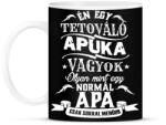 printfashion Tetováló apuka - Bögre - Fekete (5105309)