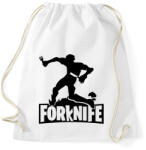 printfashion fortnite forknife - Sportzsák, Tornazsák - Fehér (1589370)