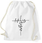 printfashion He is risen - Sportzsák, Tornazsák - Fehér (15763546)