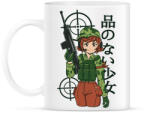 printfashion Anime katona - Bögre - Fehér (8465613)