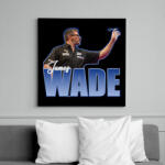 printfashion James Wade - Vászonkép - Fekete (15545206)
