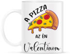 printfashion Pizza Valentin nap - Bögre - Fehér (6017258)