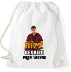 printfashion bízz bennem profi vagyok - Sportzsák, Tornazsák - Fehér (2009810)