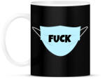 printfashion FUCK MASZK - Bögre - Fekete (10446672)