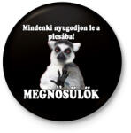 printfashion Megnősülök! - Kitűző, hűtőmágnes - Fekete (5142847)
