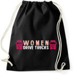printfashion Women drive trucks - Sportzsák, Tornazsák - Fekete (7481667)