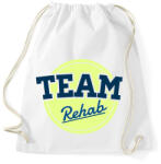 printfashion TEAM Rehab Yellow - Sportzsák, Tornazsák - Fehér (251517)