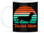 printfashion Tacskó Mom - Bögre - Fekete (11503624)