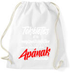 printfashion tökéletes apa fehér - Sportzsák, Tornazsák - Fehér (6137949)
