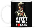 printfashion 6 feet - Bögre - Fekete (2943612)