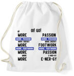 printfashion more passion fekete (tiktok) - Sportzsák, Tornazsák - Fehér (14651178)