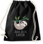 printfashion Lajhár - Sportzsák, Tornazsák - Fekete (14255496)