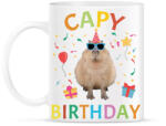 printfashion Capy Birthday party - Bögre - Fehér (13759364)