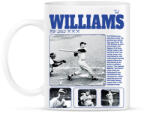 printfashion Ted Williams - baseball - Bögre - Fehér (15817103)