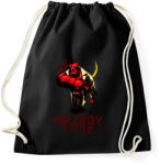 printfashion hellboy - Sportzsák, Tornazsák - Fekete (2657993)
