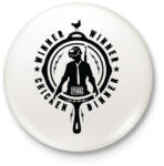 printfashion Pubg Pan - Kitűző, hűtőmágnes - Fehér (3080913)