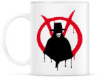 printfashion V for vendetta - Bögre - Fehér (4212147)