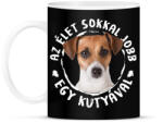 printfashion Jack Russel Terrier - Bögre - Fekete (5440318)