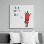 printfashion Pici Chili - Vászonkép - Fehér (6631814)