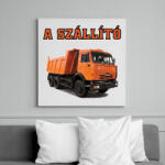 printfashion a szállító3 - Vászonkép - Fehér (6627818)