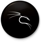 printfashion Kali linux - Kitűző, hűtőmágnes - Fekete (3529312)