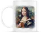 printfashion Mona Lisa sörrel - Bögre - Fehér (14728682)