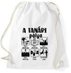 printfashion Tanári pálya mások szerint - Sportzsák, Tornazsák - Fehér (16548502)