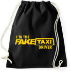 printfashion Faketaxi Driver - Sportzsák, Tornazsák - Fekete (1665263)