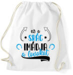 printfashion Ez a srác imádja a lovakat - Sportzsák, Tornazsák - Fehér (12722164)