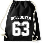 printfashion Bulldozer 63 - Sportzsák, Tornazsák - Fekete (6107106)