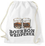 printfashion Bourbon Whisperer - Sportzsák, Tornazsák - Fehér (2795693)