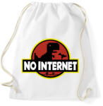 printfashion No internet - Sportzsák, Tornazsák - Fehér (13263335)