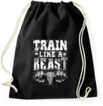 printfashion Eddz mint egy vadállat! - Sportzsák, Tornazsák - Fekete (1064966)
