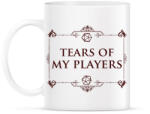 printfashion Tears of my Players (fehér) - Bögre - Fehér (2674781)
