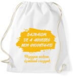 printfashion Sajnálom - Ápolónő - Sportzsák, Tornazsák - Fehér (7220518)