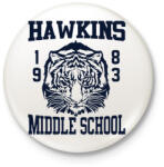 printfashion Hawkins Tigers - Kitűző, hűtőmágnes - Fehér (7294144)